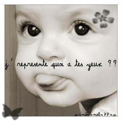 Je represente quoi ?